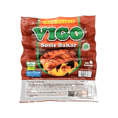 Vigo Sosis Sapi Bakar Kurus