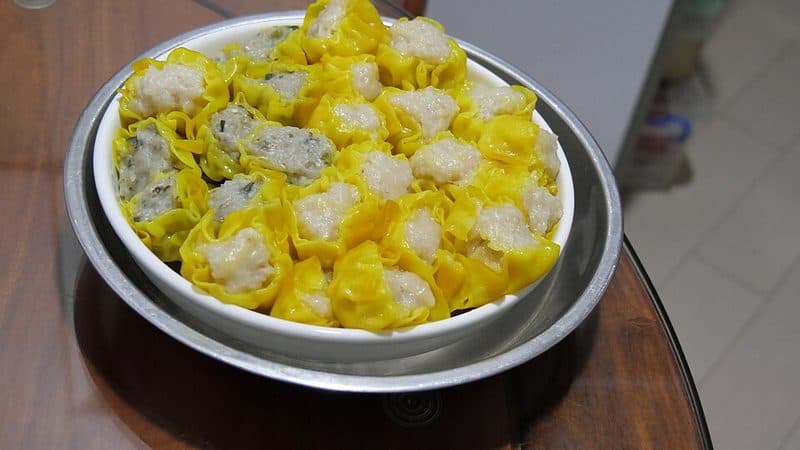 Recipe for Steamed Fish Siomay with Chili Sauce